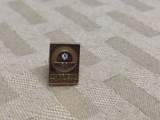 Vintage 10k Gold American Standard Employee 30 Years Service Pin