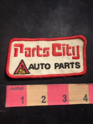Vintage Parts City Auto Parts Advertising Patch - Car Parts 91a7