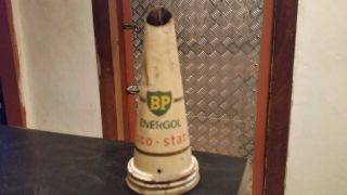Vintage Oil Bottle Tin Top Pourer Bp Energol