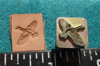 Leather Tools/ Vintage Discontinued Midas 1/2 " Stamp Goose