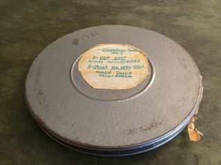 Vintage 16mm Film Reel Woody Woodpecker,  Dangerous Bucks & Skunk You Very Much