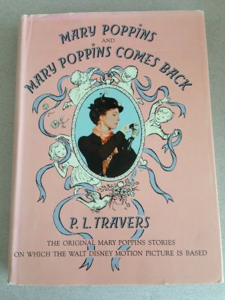 Mary Poppins & Mary Poppins Comes Back P.  L.  Travers 1964 Vintage Julie Andrews