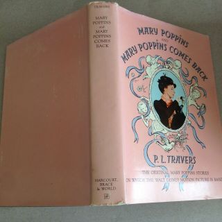 MARY POPPINS & MARY POPPINS COMES BACK P.  L.  Travers 1964 VINTAGE Julie Andrews 2
