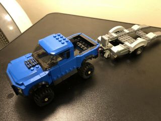 LEGO 75875 Speed Champions Ford F - 150 Raptor & Ford Model A Hot Rod 99 Complete 6