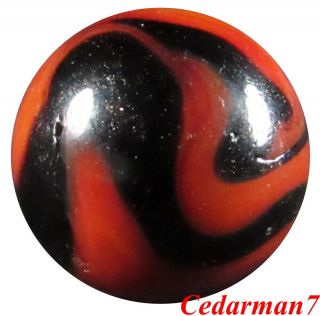 Cedarman7,  Vintage 5/8 " Very Good Peltier Nlr Aventurine Tiger Marble