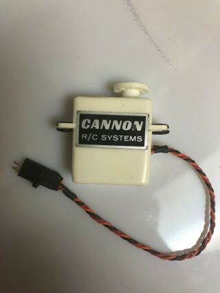 Vintage Cannon Micro Servo Radio Control