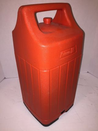 Vintage Red/black Plastic Coleman Lantern Carry Case For 220 290 295 200