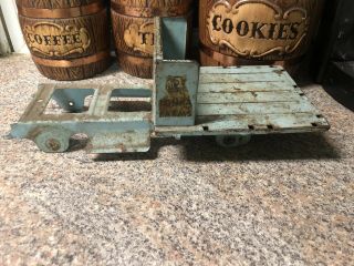 Vintage 1950s Tonka Pressed Steel Orignal Farms Truck Body And Bed
