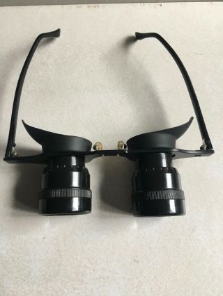Vintage Sportiere 2.  8 X 28 Coated Eye Glass Binoculars Japan Vg