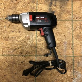 Sears Craftsman Vintage Corded Drill 315.  101390 1/2 " Electric Hammer Drill