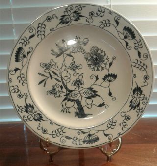 Vintage Royal China Doorn Blue Onion Tree 10 " Dinner Plate 5 Available