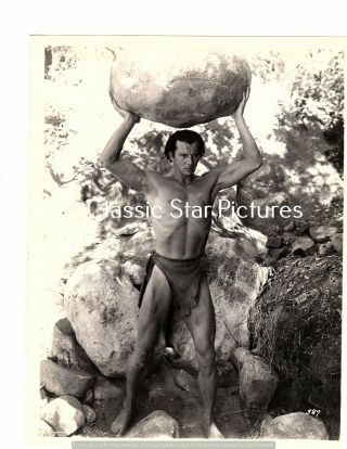 L91 Bruce Bennett,  Herman Brix The Adventures Of Tarzan 1935 Vintage Photo