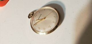 Caravelle Mechanical Wind Up Vintage Pocket Watch 2