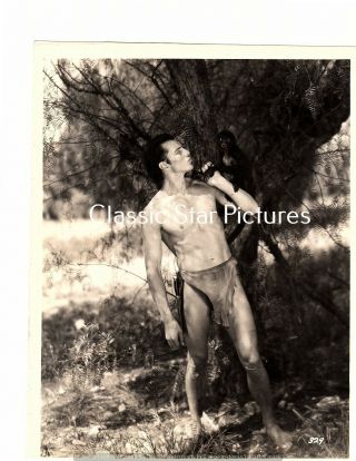 L90 Bruce Bennett,  Herman Brix The Adventures Of Tarzan 1935 Vintage Photo