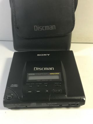 Vintage Sony Discman Cd Player D - 303 Parts
