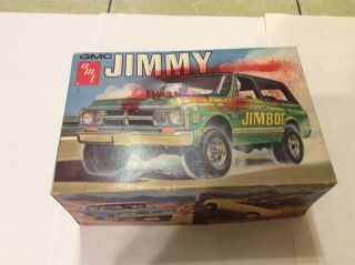 Vintage Amt Gmc Jimmy Model Kit W/box Started Nearly Complete