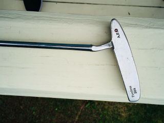 Vintage Golf Arnold Palmer Peerless 504 A.  P.  1 Right Hand Putter Tiger Shark Grip 5