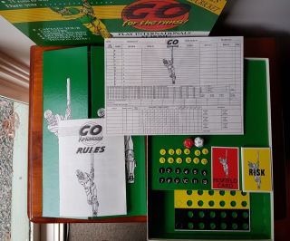 Go For The Runs Board Game Complete Cricket Club Matches International Rare Vtg 3