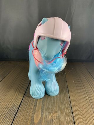 Vintage My Little Pony G1 Big Brother Quarterback With Helmet And Bandanna 2