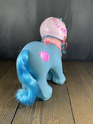 Vintage My Little Pony G1 Big Brother Quarterback With Helmet And Bandanna 4