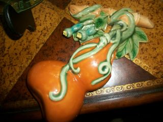 Majolica Vintage Wall Pocket - No Chips Or Damage To Be Found.