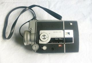 Old Vtg Honeywell Elmo Dual Filmatic Movie Camera