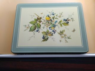 Vintage Pimpernel Placemats (6) " Birds And Berries "