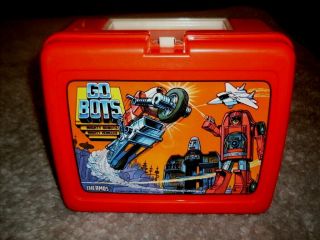 Vintage Gobots Red Lunchbox 1984 Tonka Collectible Toys Action Figures