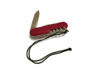 Classic Victorinox Swiss Army Knife with 9 functions,  Vintage 4