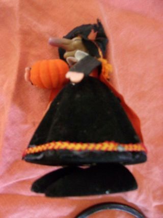 Vintage Witch Kitchen Halloween Decoration Decor Hag Decor Old Collectible Doll