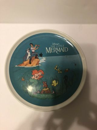 The Little Mermaid - Zak Design 8 " Plate Vintage 1990s