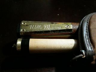 Vintage Willie Mosconi Billard - Pool Stick With Case $34.  99