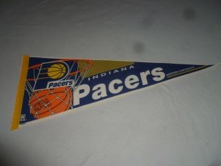 Vintage Indiana Pacers Pennant Eastern Conference Nba 29 1/2 " Wincraft Banner