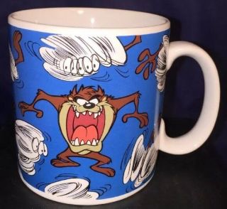 Vtg Looney Tunes Taz Tasmanian Devil Collector Mug Cup Waner Bros Applause 1994