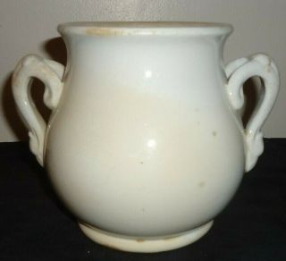 Vintage/antique White Ironstone China Sugar Bowl J & G Meakin Hanley England