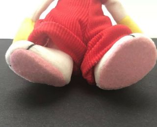Vintage 1987 Applause Disney Who Framed Roger Rabbit Plush Toy Bow Tie 7” 4