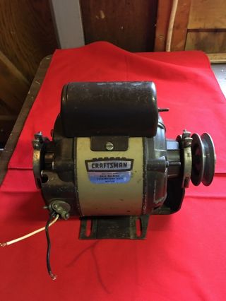 Vintage Craftsman 1/2hp Capacitor Motor (compressor Grade) Motor