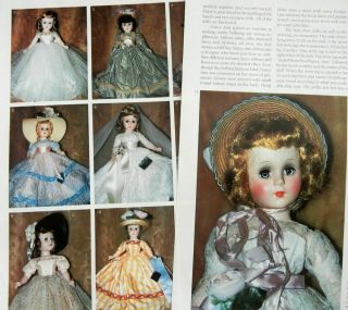 5p History Article,  Pics - VTG 1950s Nancy Ann Storybook Style Show Dolls 2