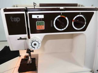 Vintage Elna Stella TSP Air Electronic Mini Portable Sewing Machine Needs Parts 2