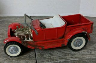 Vintage 1960’s Nylint Red Ford Roadster - Pickup Truck Collectible