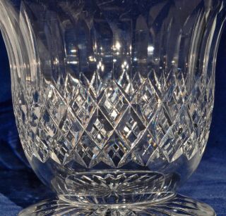 Large Vintage WEBB Crystal Vase / Rose Bowl - Cardinal 5