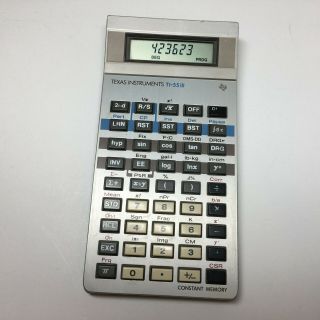 Vintage Texas Instruments Ti - 55 Iii Calculator
