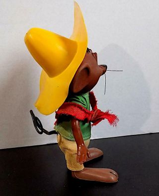 Vintage Plastic WB Speedy Gonzales Dakin Toy wt Moveable Arms & Head,  Hong Kong 4