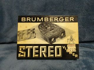 Brumberger Stereo Viewer 1265 Vintage