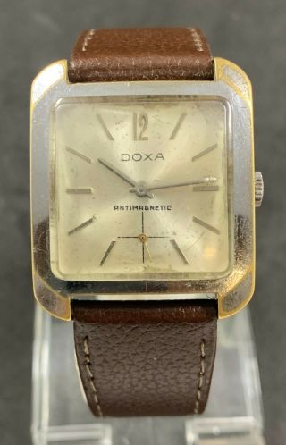 Rare Vintage Doxa Hand Winding Swiss Watch Cal.  238 17 J.