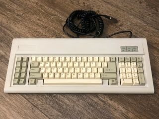 Vintage Rare Unitek K - 151l Mechanical Keyboard At / Xt 5 Pin Din Taiwan