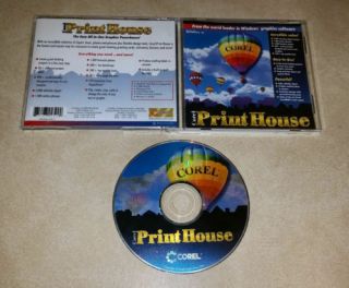 Corel Print House (pc,  1995) Vintage Windows 95 Create Greeting Cards  25