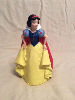 Great Deal Vintage Snow White Bank,  Plastic,  9 1/4”