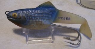 Rare Vintage Weber Vivaf Style Rubber Lure 7/09/19pot 5 - 1/2 " Overall