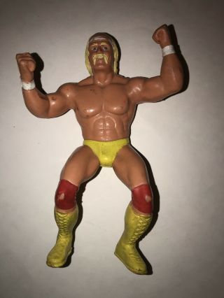 Vintage 1984 Titan Sports Hulk Hogan 8 " Wrestling Action Figure Awa Wwe Wwf